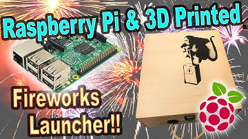 Fireworks Firing System with 3D Printed Parts