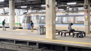札幌駅 特急すずらん4号室蘭行き発車(北海道最古の特急型電車785系)