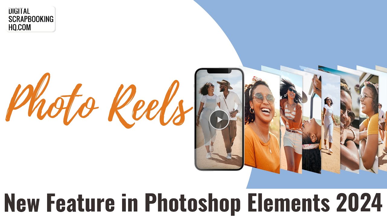 Photo Reels in Photoshop Elements 2024: New Feature - YouTube