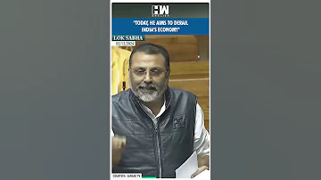 Shorts BJP MP Nishikant Dubey Speaks On George Soros In Lok Sabha Congress 
