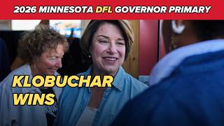 Amy Klobuchar wins Minnesota's 2026 DFL governor primary