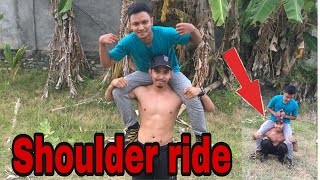 Shoulder Ride Fauzan Syakban