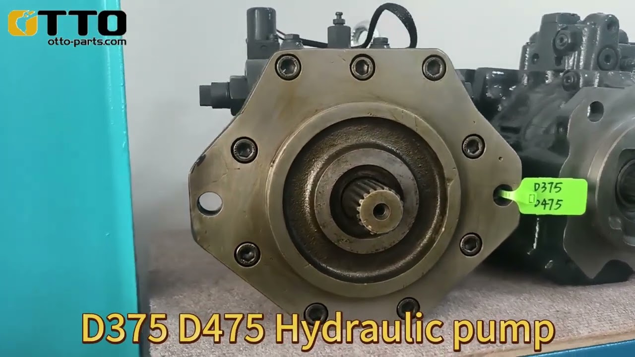 D375 D475 Hydraulic pump For Bulldozer
