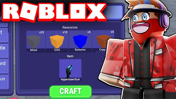 How to make a CRAFTING SYSTEM in ROBLOX!