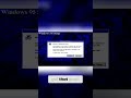 Windows 95 Setup: The Easiest Way to Use Your PC! #shorts