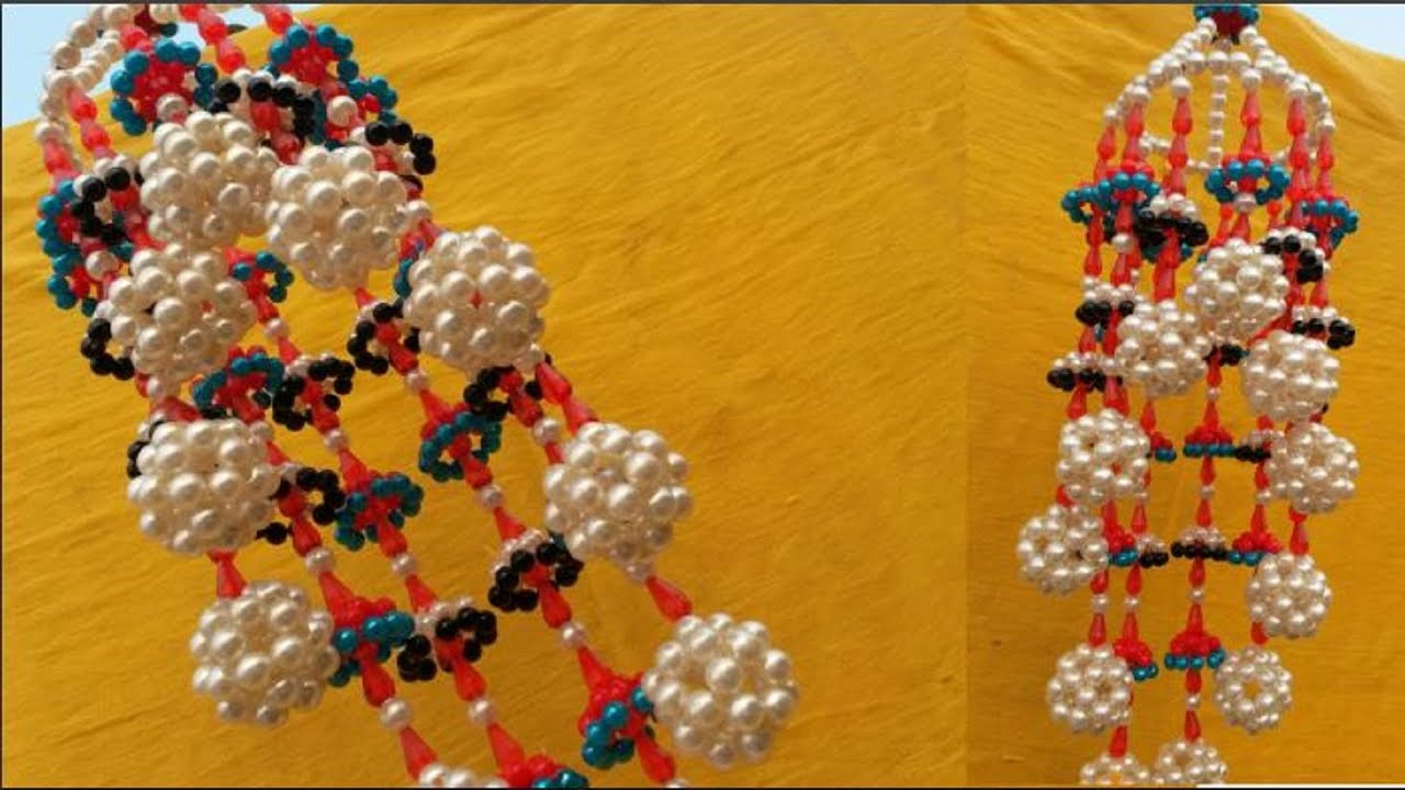 Home Decor DIY How To Make Beaded Door/Wall Hanging For Room