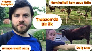 TRABZON’DA BİR İLK / AVRUPA USULÜ SATIŞ / TRABZON AKÇAABAT