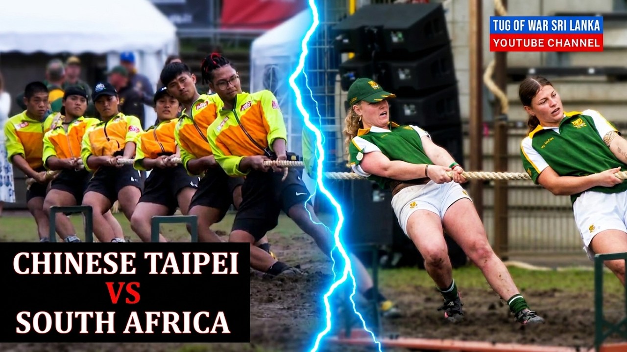 Chinese Taipei vs South Africa | Mixed Tug of War | Full Match - YouTube