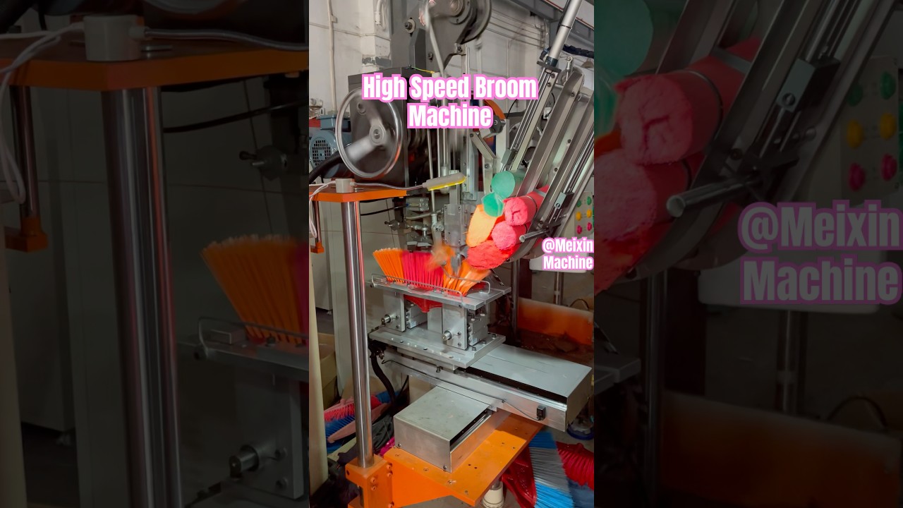 High Speed CNC Broom Machine 