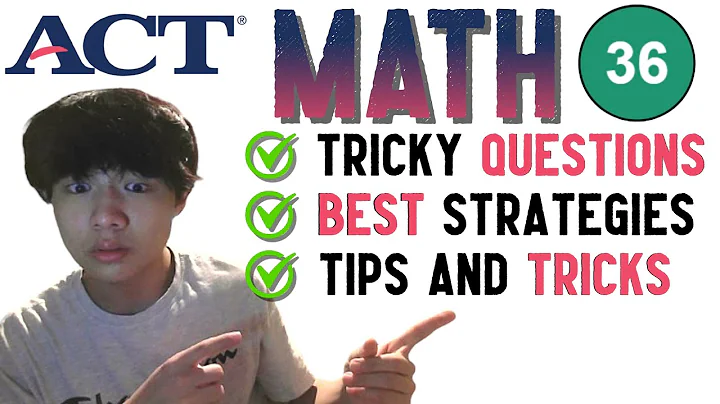 ACT Math Guide 2025 (walkthrough, practice, tips, & strategies) from an actual student!