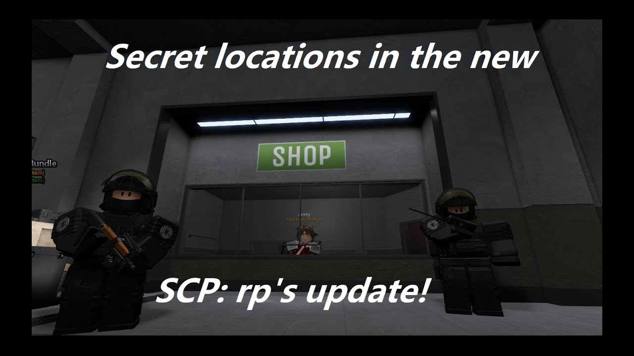 Secret locations in the new SCP: RP update! - YouTube
