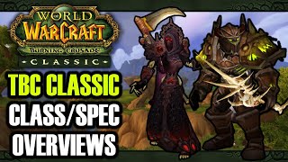 WoW Classic: Burning Crusade Class\/Spec Overviews | Classic TBC