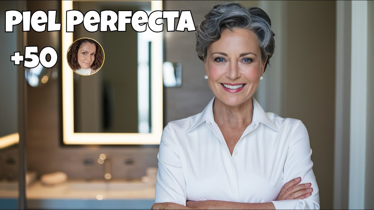 Rutina facial completa para cuidar tu piel a partir de los 50 años