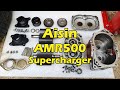 Aisin AMR500 Supercharger Disassembly (broken bearings) #aisin #amr500 #supercharger