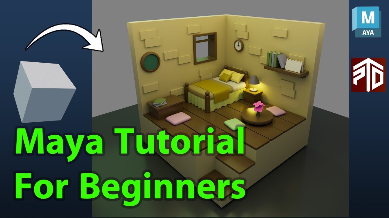 This video tutorial is about how to model an isometric  in Autodesk Maya