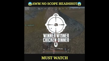 AWM NO SCOPE HEADSHOT | PUBG MOBILE LITE AWM WHATSAPP STATUS |#SHORTS #TRENDING #VIRAL