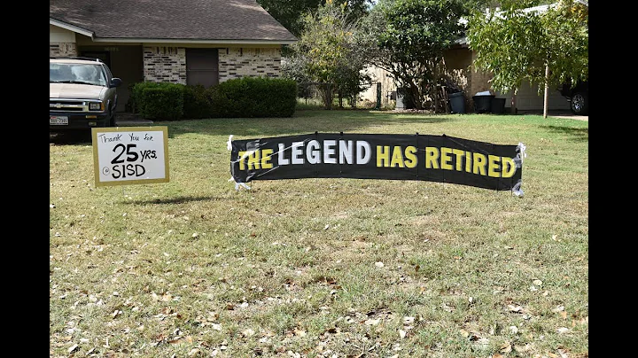 Cathy Frerich's Retirement Congratulations Parade
