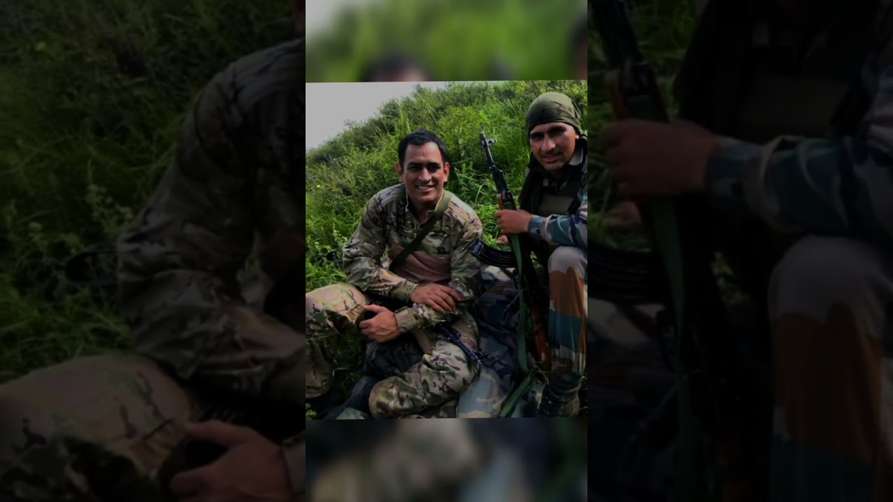 Ms dhoni in army 🇮🇳🔥🔥| 