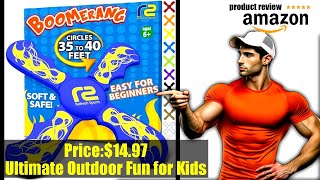 Buy Boomerang Kids Outdoor Frisbee - Soft Toy Boomerangs Gifts For Boys 8-12 Girls 8-12 - Best