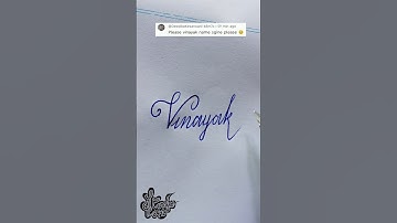 Stylish Name | Vinayak | Stylish Signature | Calligraphy Signature