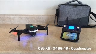 CSJ-X8 (X46G-4K) Drone Review (TomTop)