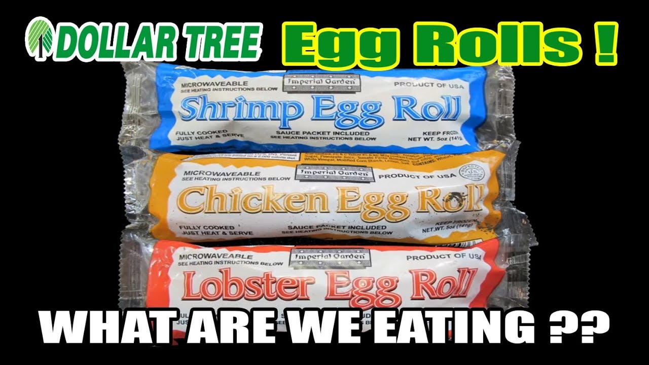 AIR FRIED Dollar Tree Egg Rolls WHAT ARE WE EATING?? The Wolfe Pit