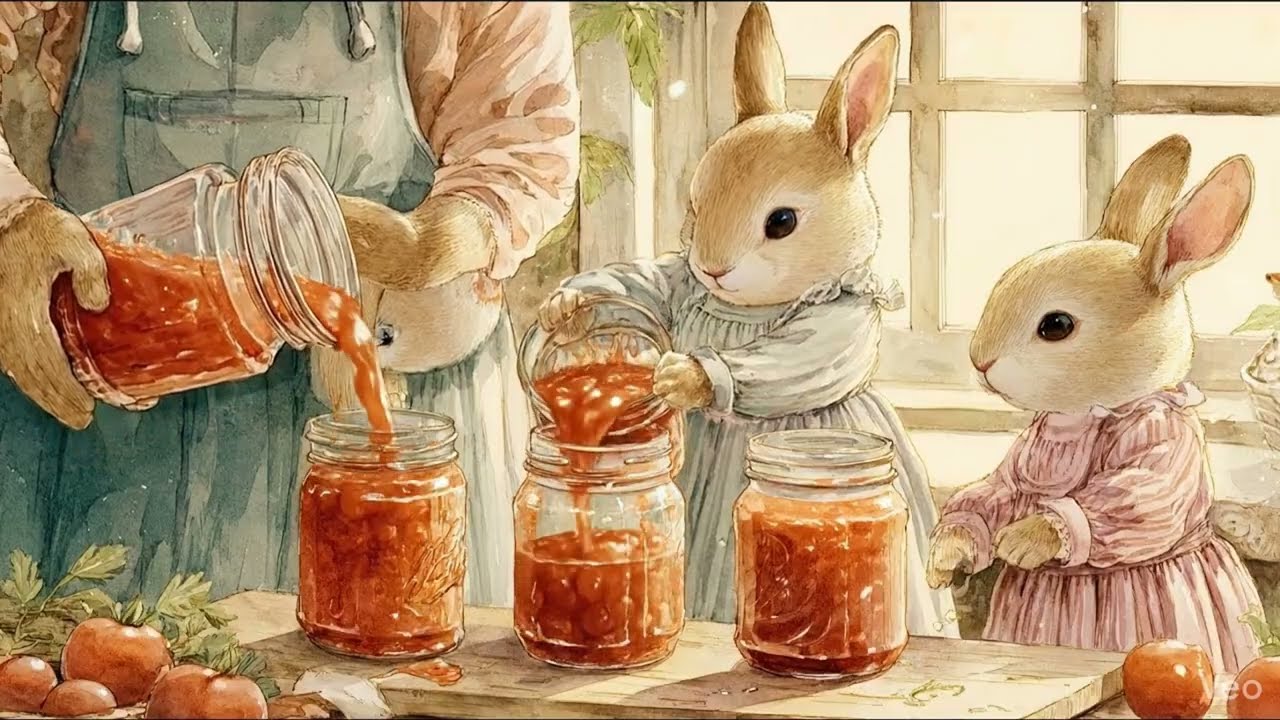 A Cozy Spring Day in a Peaceful Garden 🌿🐰 ambient music