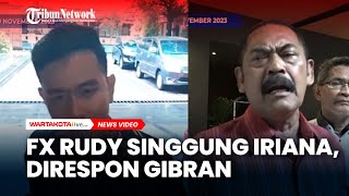 Respons Gibran Tanggapi FX Rudyatmo yang Singgung Iriana dan Jokowi