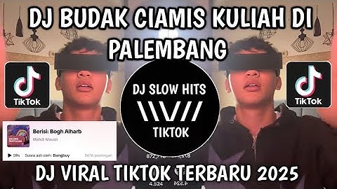 DJ BUDAK CIAMIS KULIAH DI PALEMBANG || DJ REMIX LAMPUNG PALEMBANG VIRAL TIKTOK TERBARU 2025