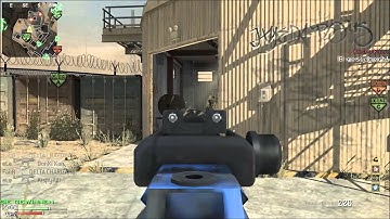 MW3: fast MP7 Moab