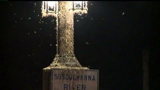 Columbia Borough shutting off the lights on Veterans Memorial Bridge to prepare for mayflies
