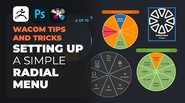 Wacom Tips and Tricks: Setting up a simple radial menu