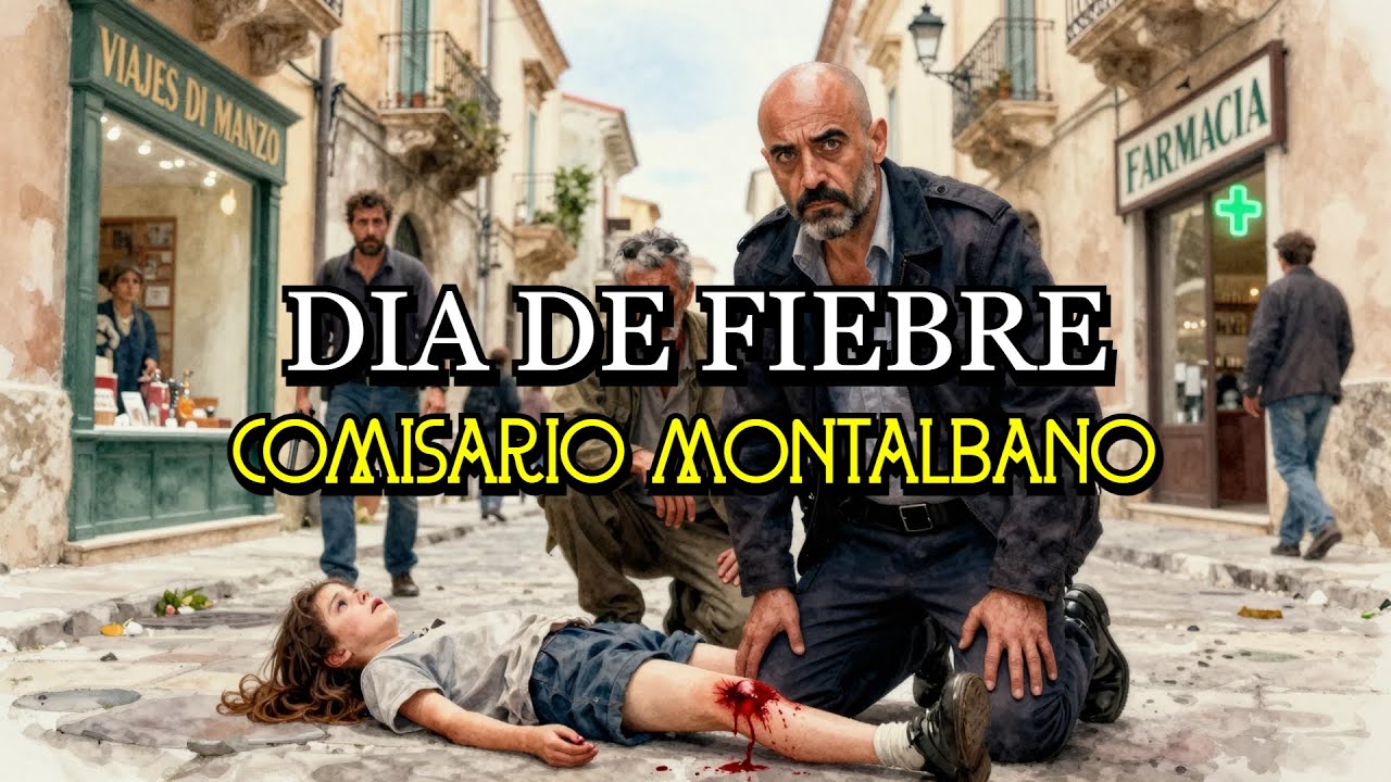 COMISARIO MONTALBANO DÍA DE FIEBRE ANDREA CAMILLERI AUDIOLIBRO ESPAÑOL VOZ HUMANA