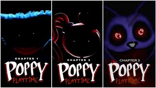 Trailers Comparison: Poppy Playtime Chapter 3 Vs Chapter 2 Vs Chapter 1 || Poppy Playtime Chapter 3
