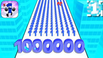 Number run, Jelly Run 2048, Canvas Run   All Levels Gameplay Android,ios New Mobile Games GFDJ