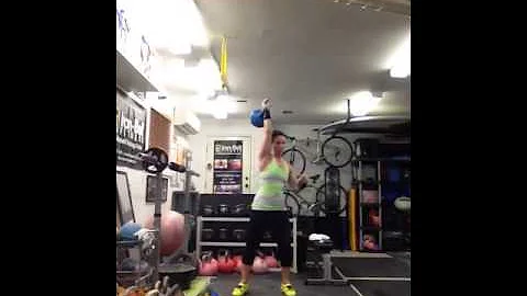 Linda Gilmour 10 min snatch practice