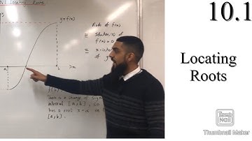 Edexcel A level Maths: 10.1 Locating Roots