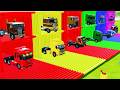 TRANSPORTING CONSTRUCTION VEHICLES, BULLDOZERS, LOADERS WITH PICKUP TRUCKS! Farming Simulator 22