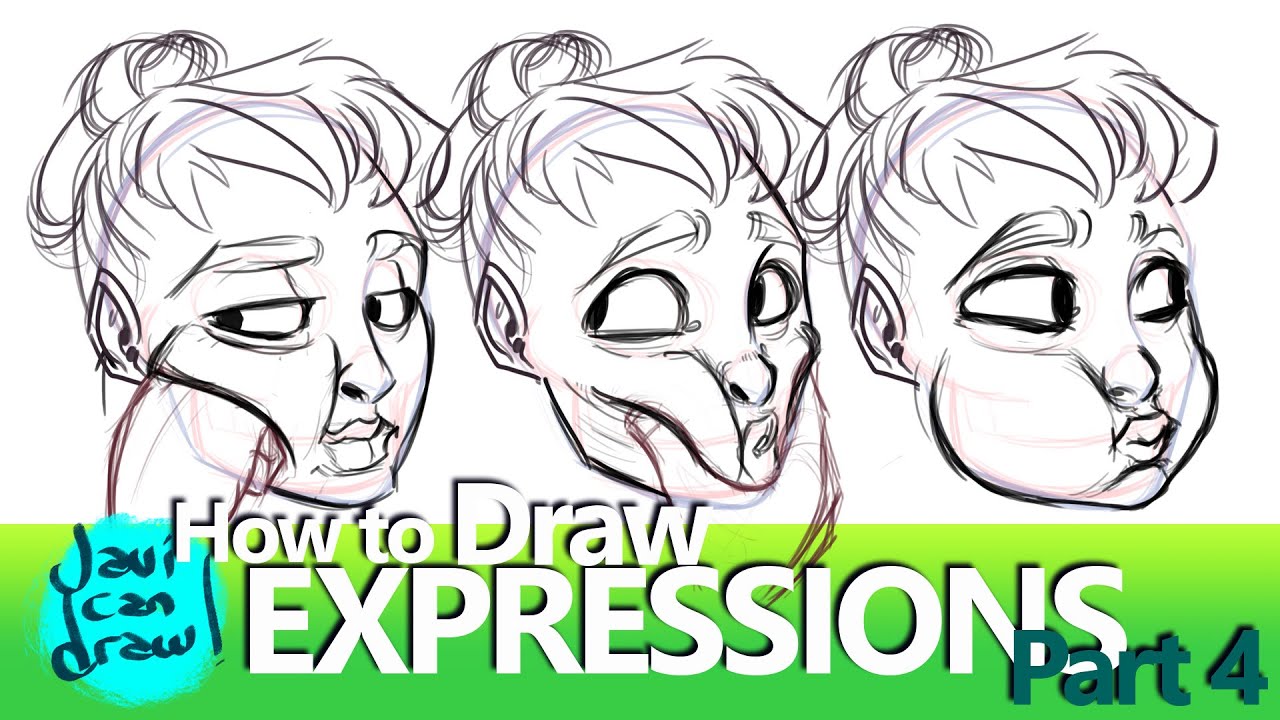HOW TO DRAW A FACE GETTING PUNCHED - YouTube