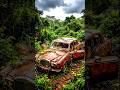 🌿 This Car Was Hidden in the Jungle for Years #usa #america #transformation #newyork