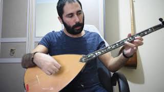 Musa Eroğlu - Yare Söyleme (Seher Yeli Bizim Ele Gidersen) Kısa Sap Bağlama Solfej Resimi