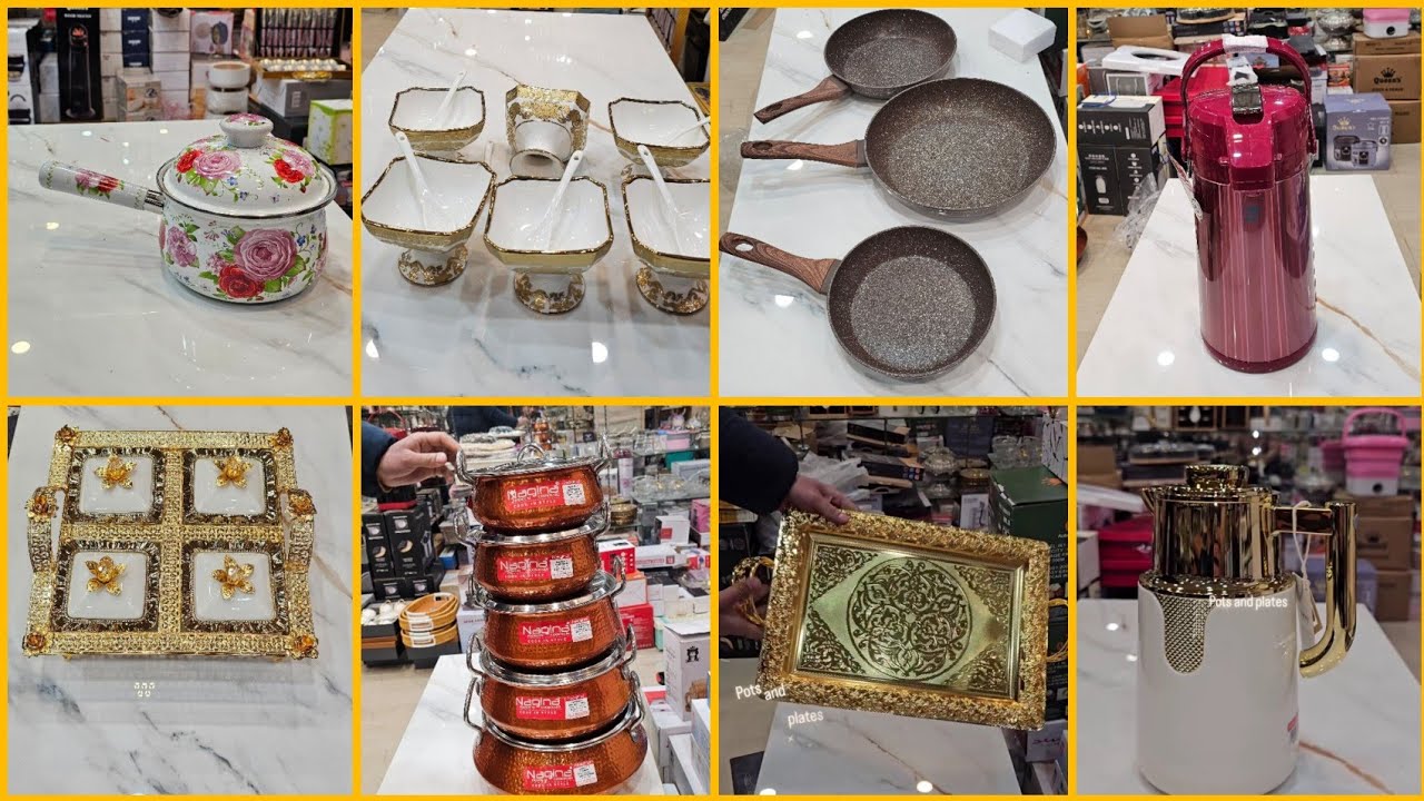 Новейшая коллекция посуды 2026 года 🍁 || Столовый сервиз 🍽️ || Набор посуды с медным покрытием 😍 ...