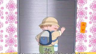 Mcdull Says Beware Of Lift Doors