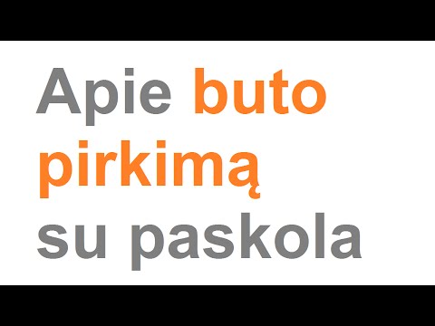 Video: Kaip Gauti Paskolą, Jei Turite Blogą Kreditą Ir Negrąžintas Paskolas