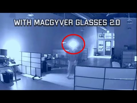 How To Make Sunglasses That Block Of Security Camera Macgyver Style