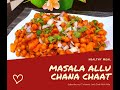 Masala allu chana chaat  lets cook with atika