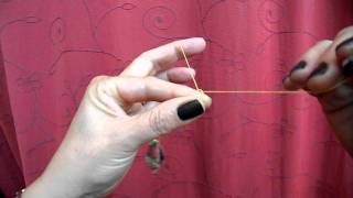 Tatting - Starting with a Chain
This is how to start when the pattern calls for starting with a chain... or rather this is how I used to start, using a paperclip, before I learned the method WITHOUT paperclip which is much better in my opinion (see my other video).
https://www.youtube.com/watch?v=pUPBNTX-C7g
Or you can click on the link in the right-hand corner of the video. Tatting - Starting with a Chain