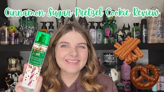 Cinnamon Sugar Pretzel Cookie Bath and Body Works Fragrance Mist Review
