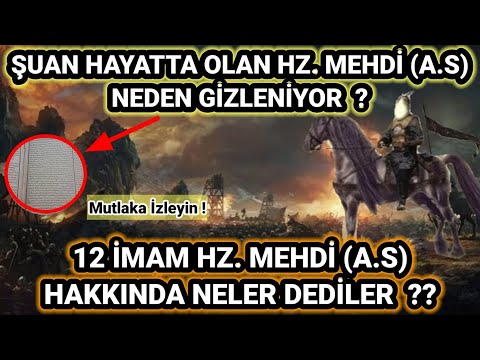 12 İmam Hz.Mehdi'yi Tek Tek Anlatıyor !