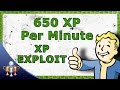 Fallout 4 XP Exploit - Earn 650 XP/Minute - Level to Rank 50 in Hours w/ Resources Duplication